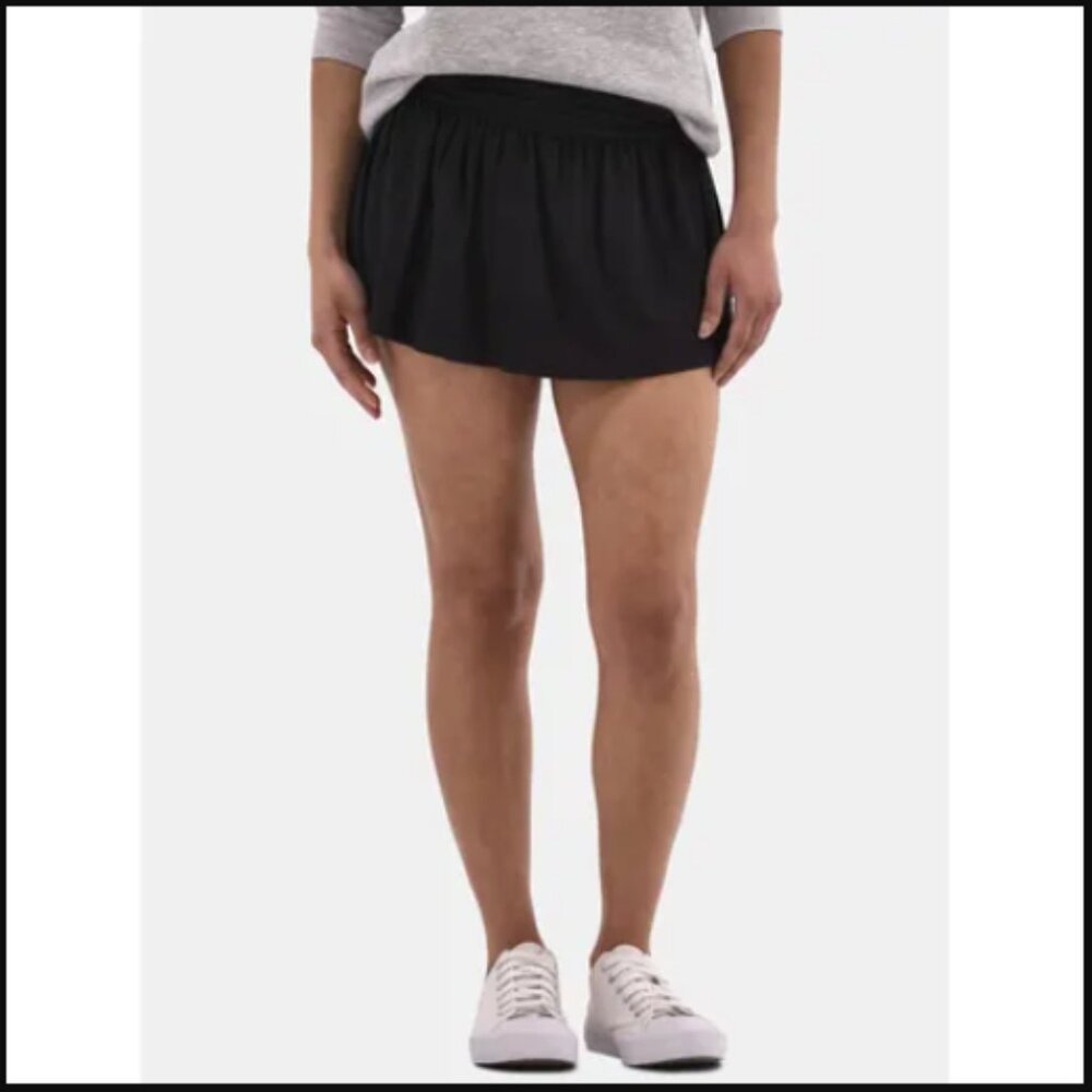 NWT No Boundaries Women's Foldover Knit Mini Skirt Skort Size XXL